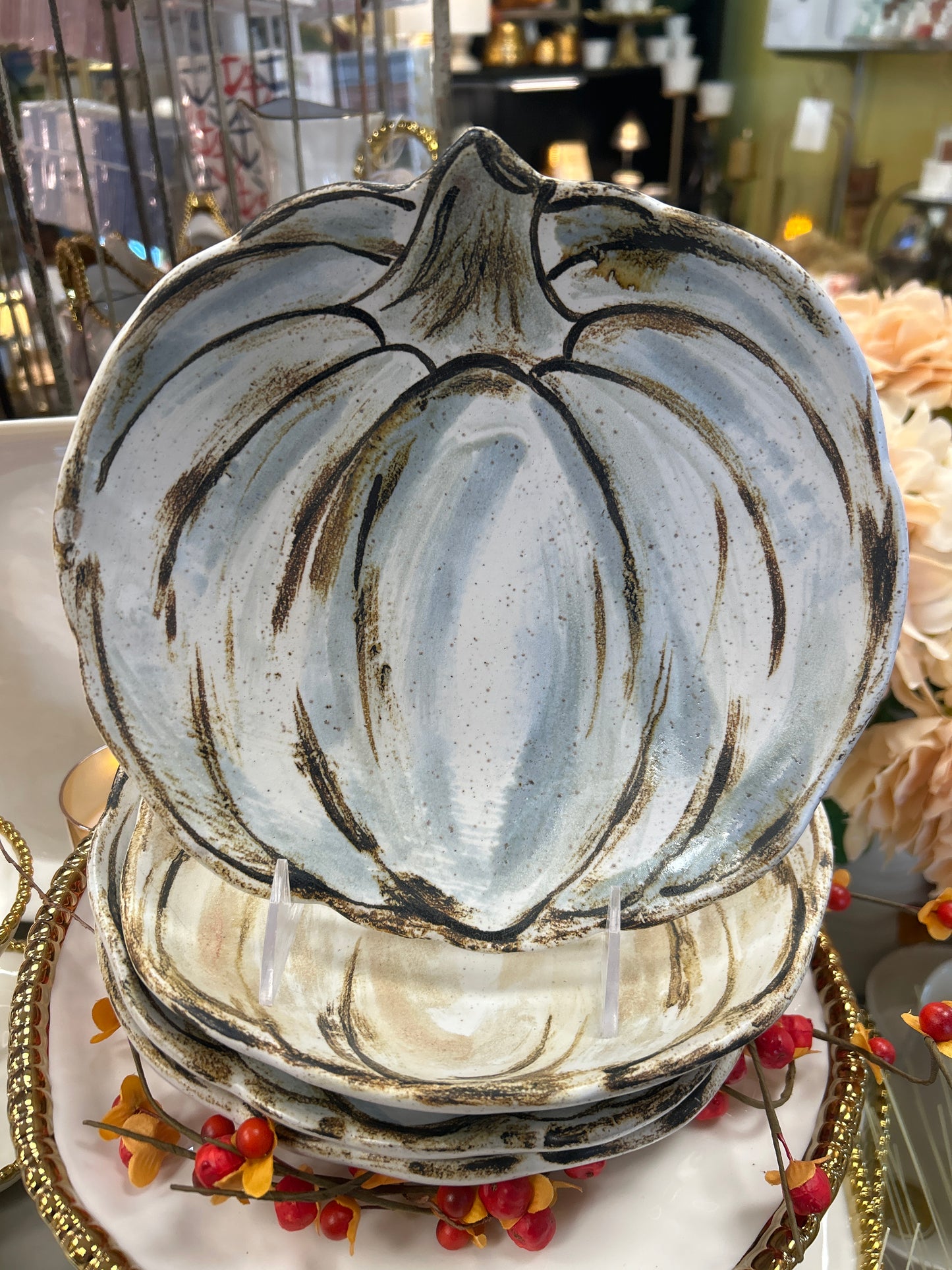 Pumpkin Serving Plate