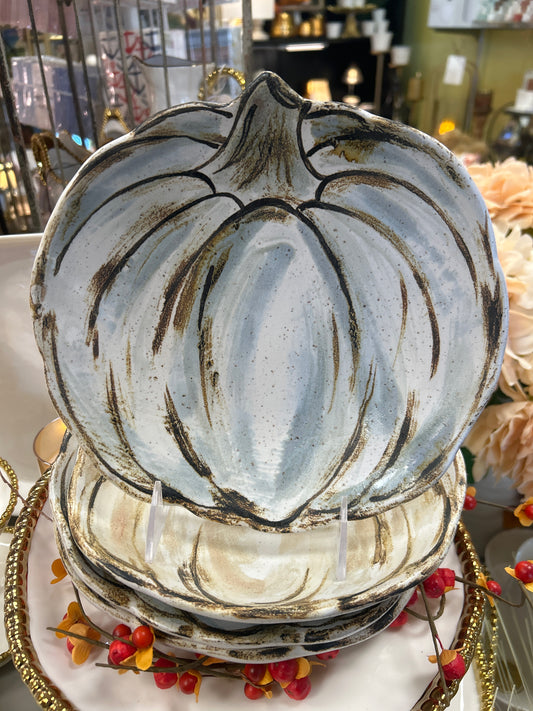 Pumpkin Serving Plate