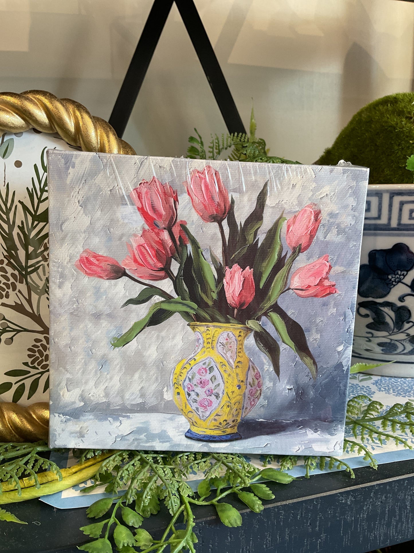 Wall Art Potted Tulips