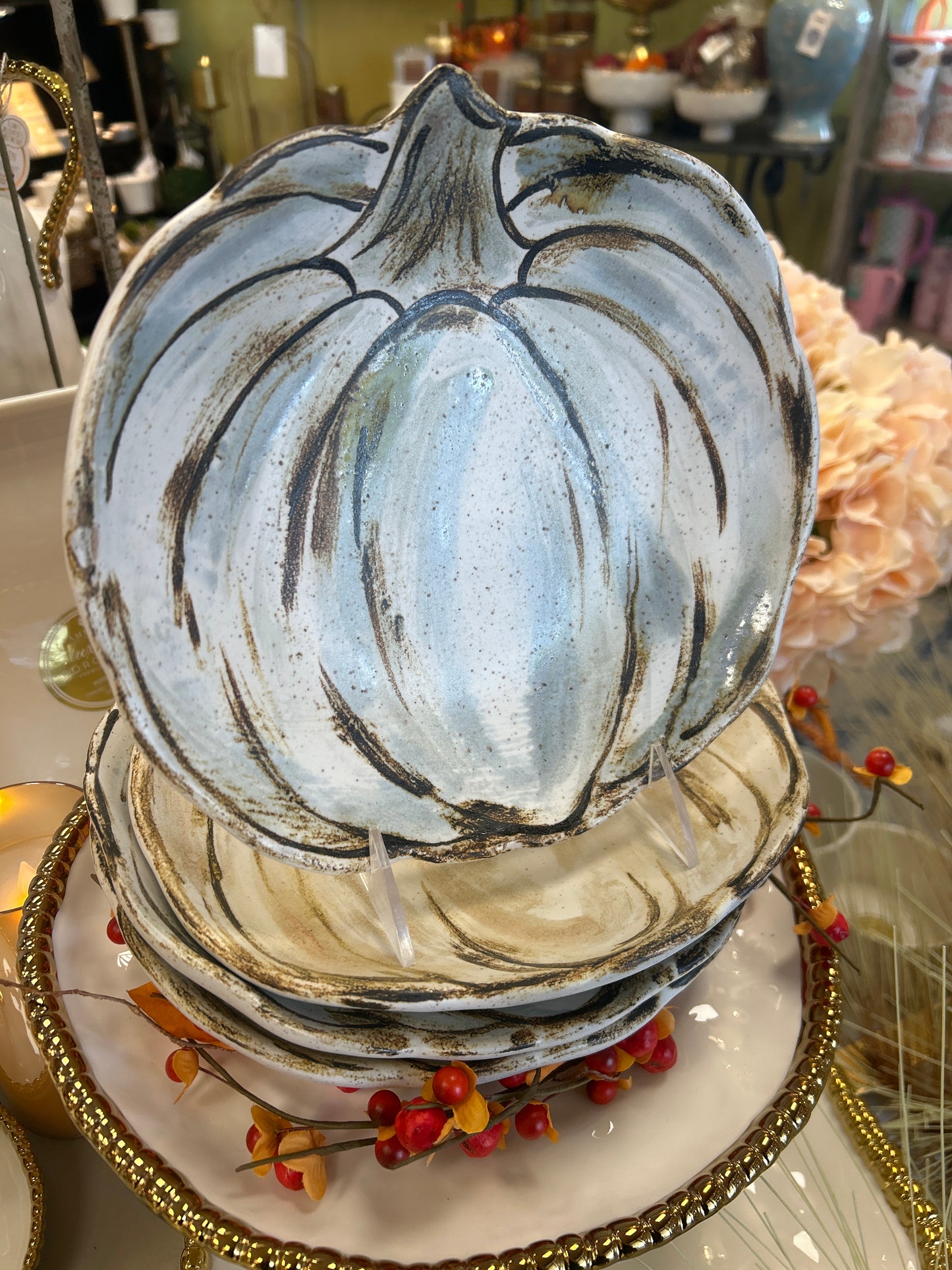 Pumpkin Serving Plate