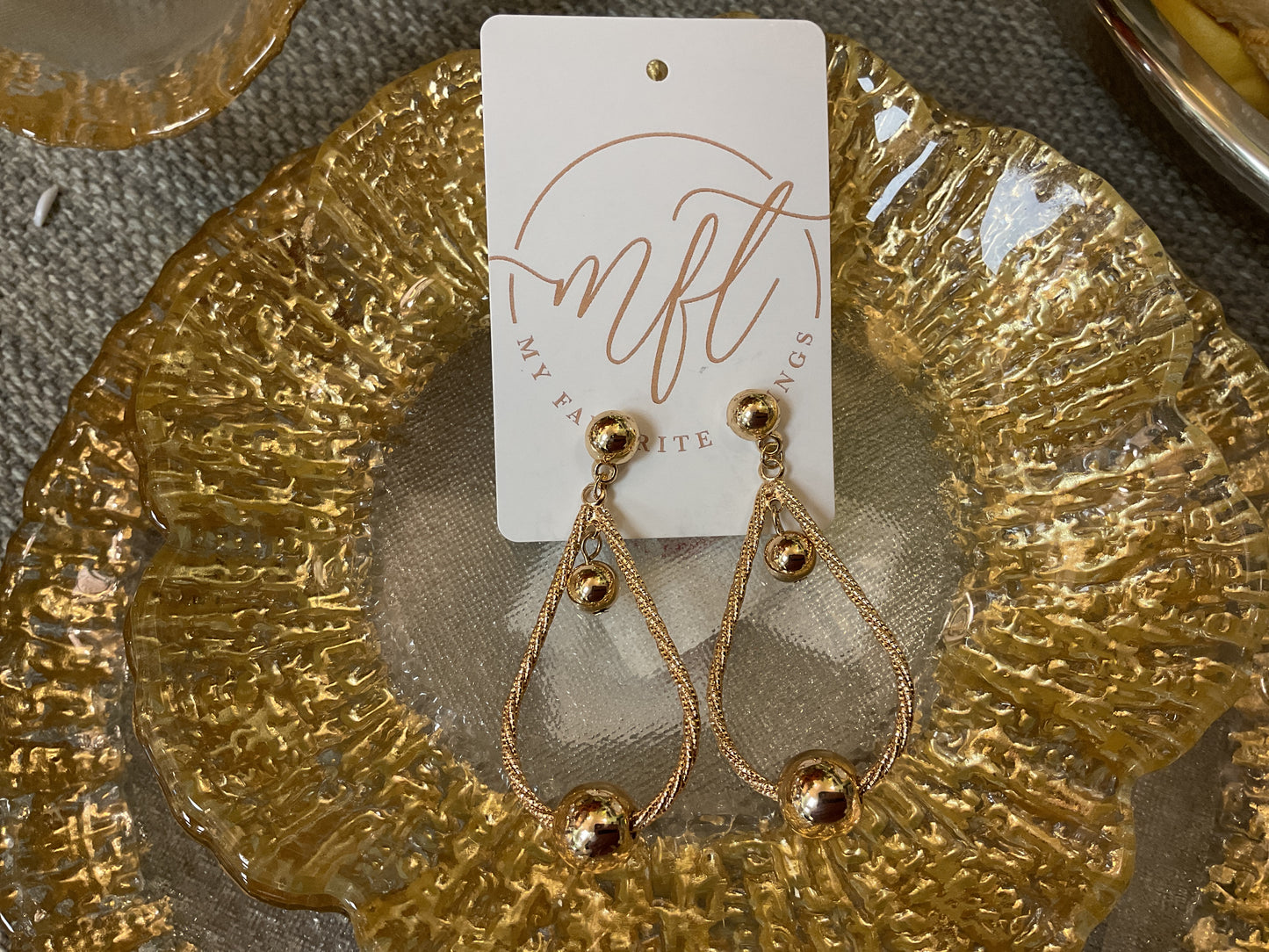 Gold Earrings