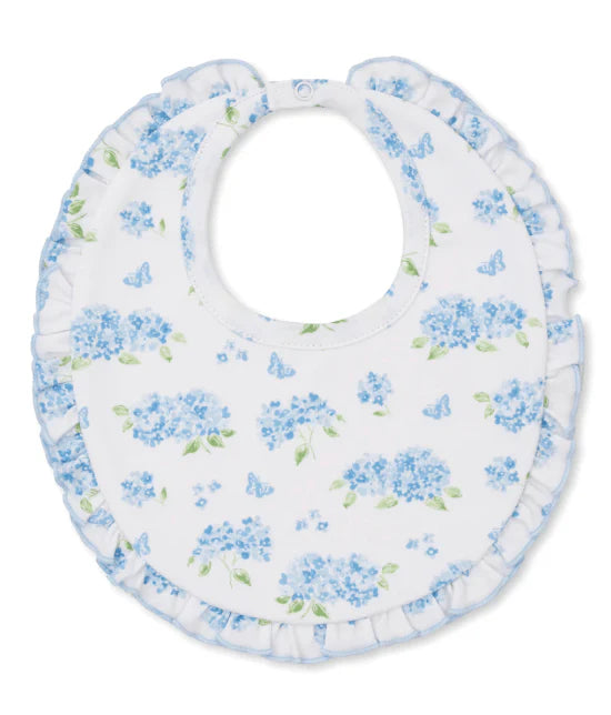 kISSY kISSY Lt Blue Floral Bib