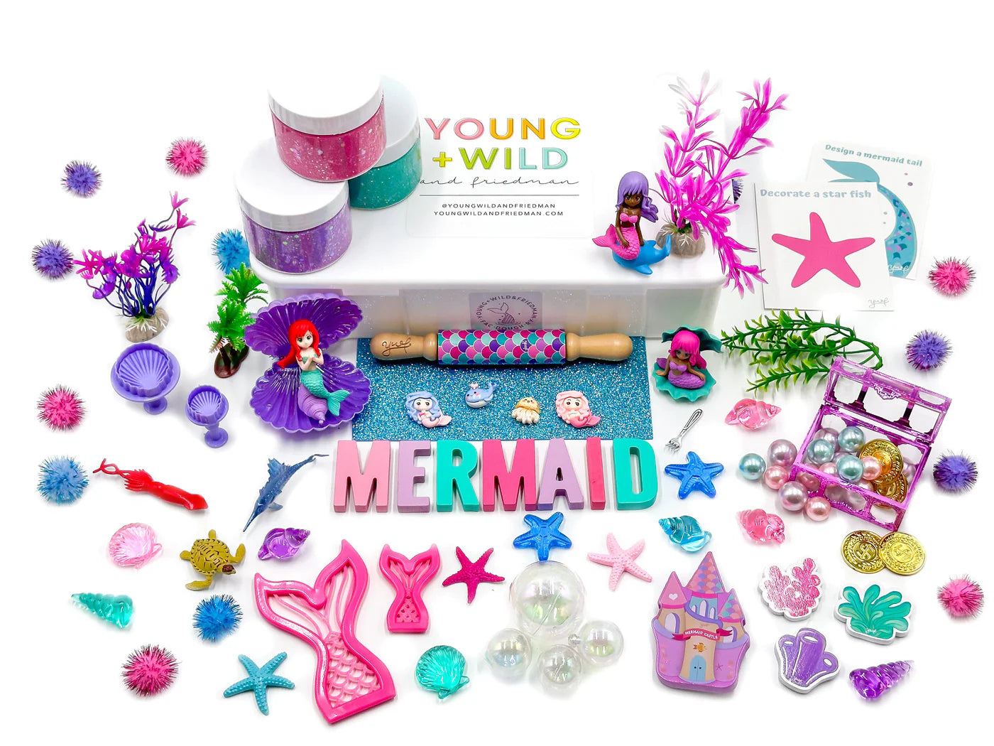 Mermaid Sensory Dough Bag