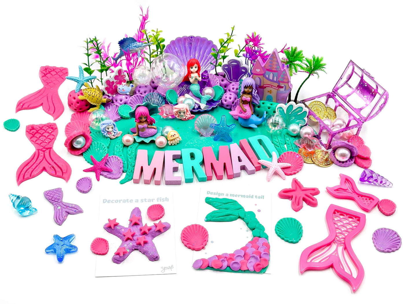 Mermaid Sensory Dough Bag