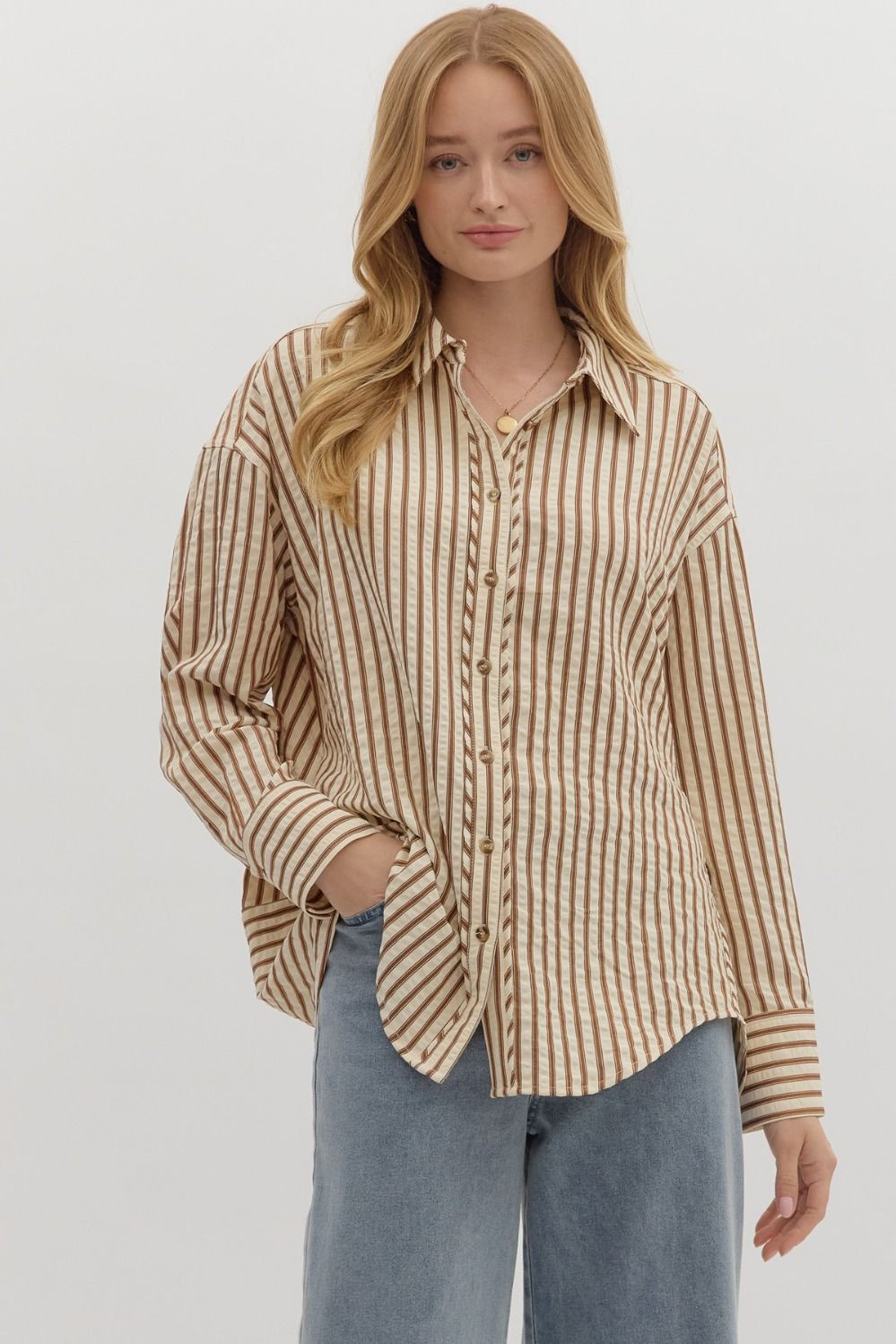 Ingrid Stripe Blouse