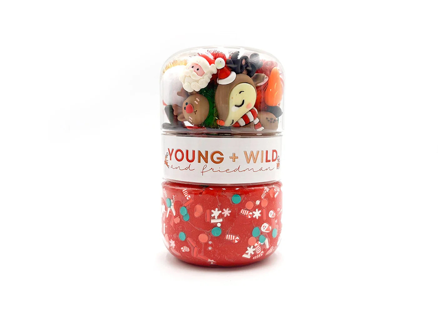 Reindeer - Grad and Go Dough Jar