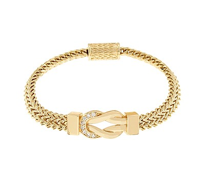Magnetic Infinity Gold Bracelet