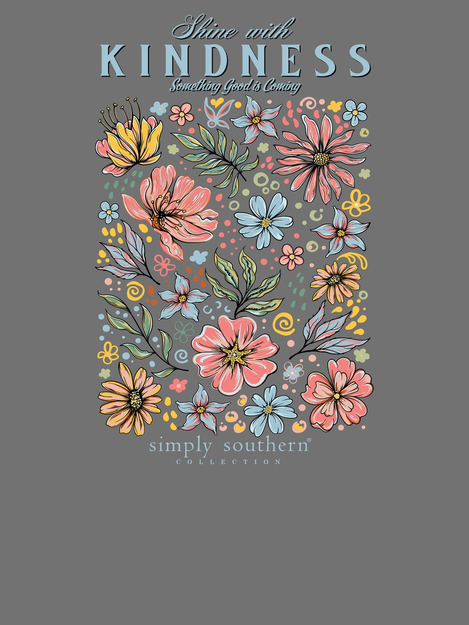 Simply Southern Shine with Kindness Long Sleeve Tee