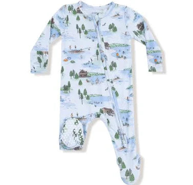 Lake Life - 2 way Zipper Footie