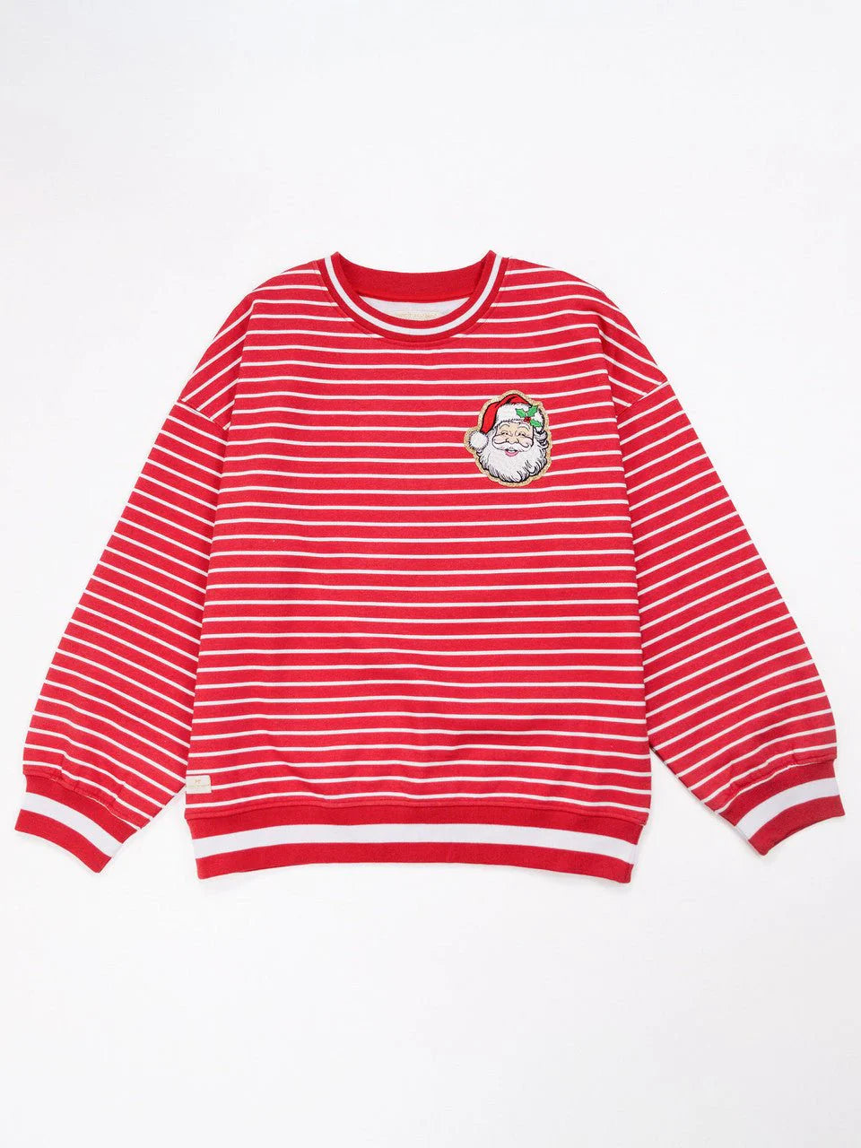 Simply Southern Santa Crew Varsity Sweatshirt