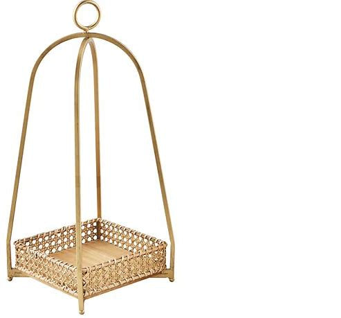 Cane Tray Lantern Large
