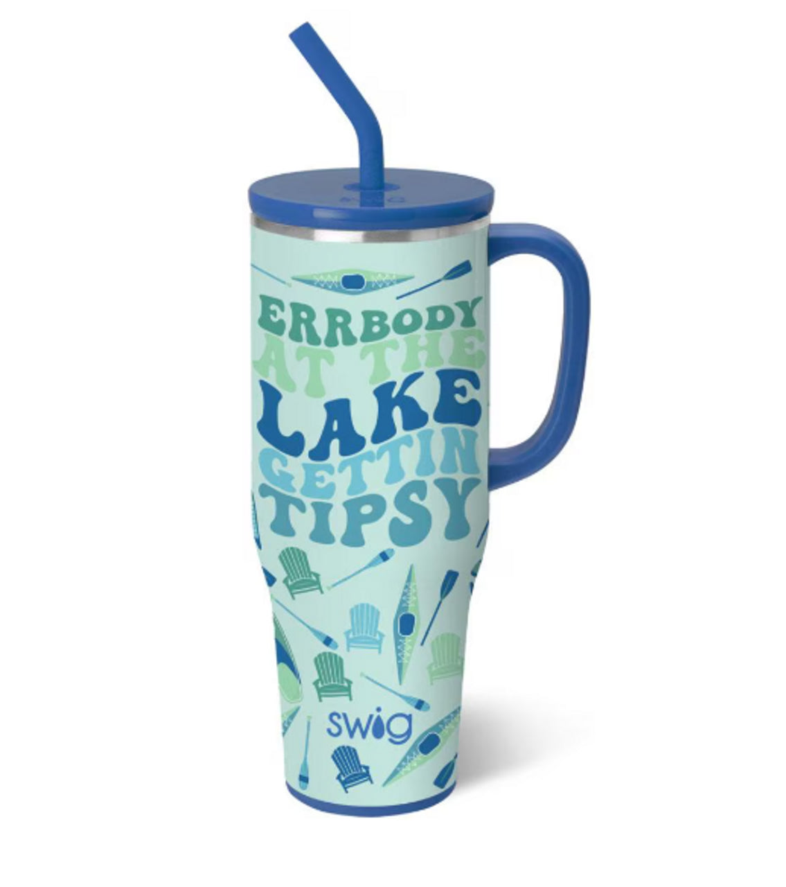 Swig Errbody at the Lake Mega Mug 40oz