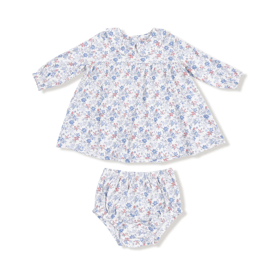 Country Girl Floral Dress w/ Diaper Cover