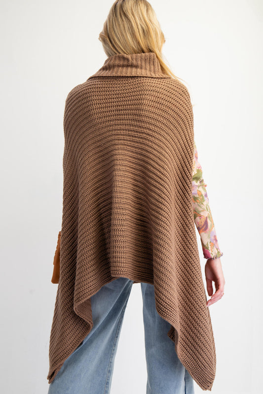 Sweater Poncho