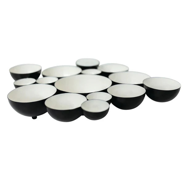 Nora Fleming Bubble Bowl - Matte Black