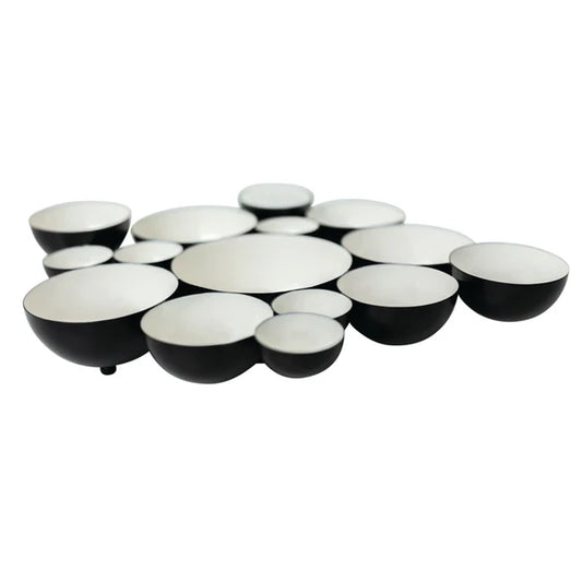 Nora Fleming Bubble Bowl - Matte Black