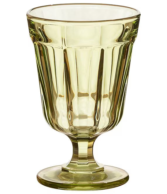 Bottle Green Water Glass