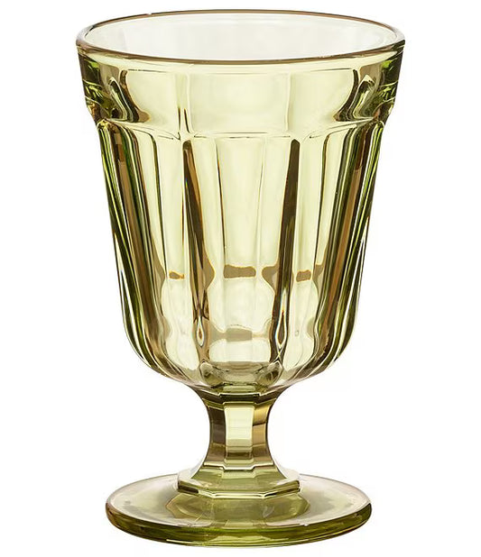 Bottle Green Water Glass