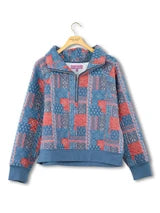 Simply Southern Red, White, & Blue Quilted Quarter Zip
