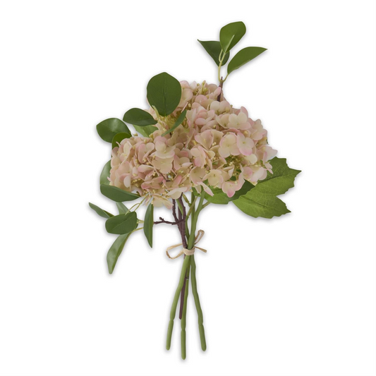 Light Pink Hydrangea Bundle with Greenery