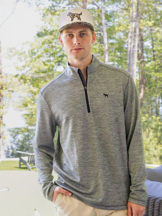 Gray Heather Quarterzip