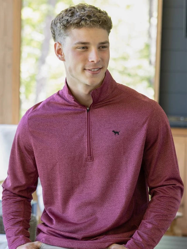 Maroon Tech Quarterzip