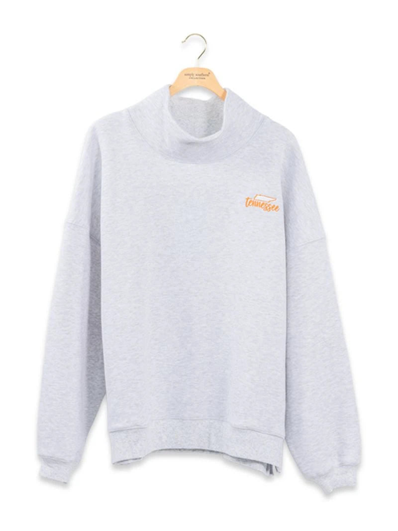 Tennessee Mock Neck Sweatshirt ONE Sized