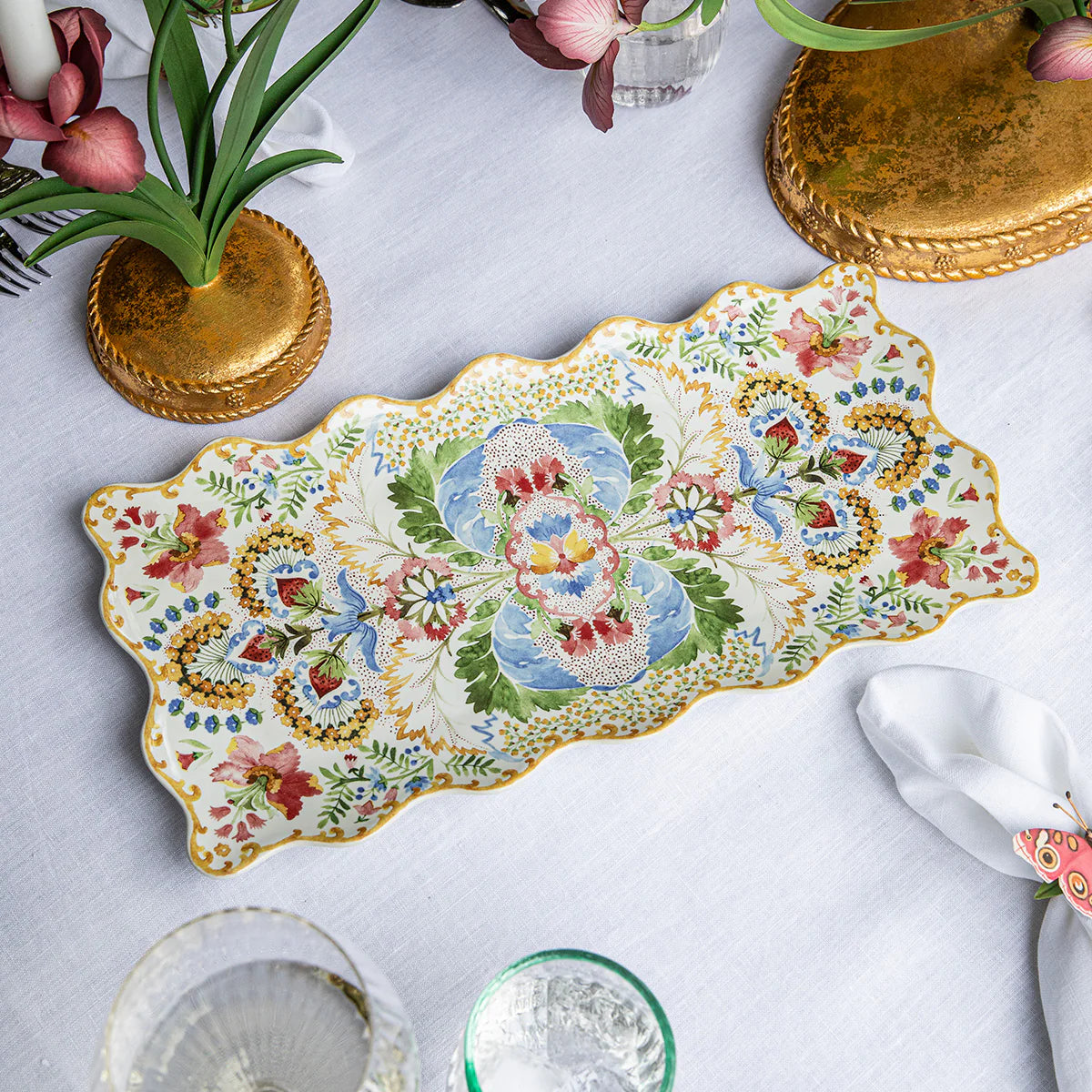 Sofia 16 inch Rectangular Platter