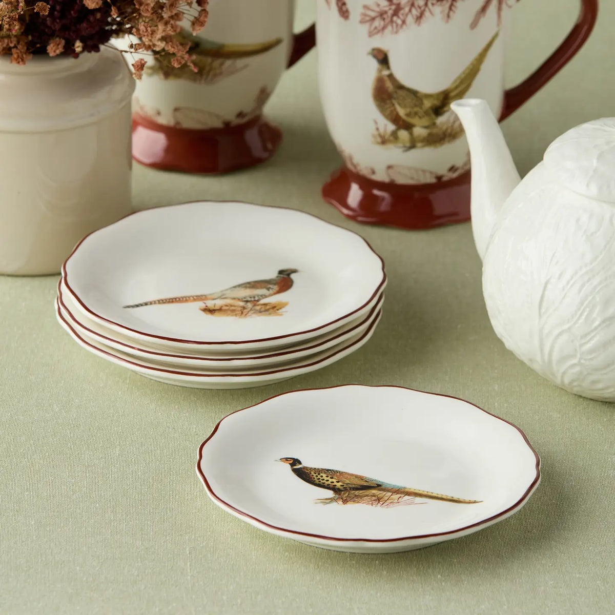 Pheasant Grove Canape Plates
