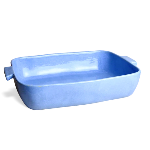 Carmel Ceramica Blue Rectangle Baker