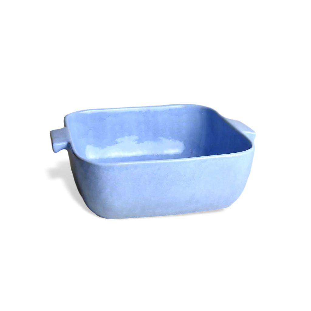 Carmel Ceramica Blue Square Baker