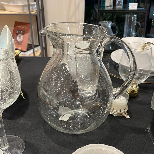 Bubble Glass Pitcher