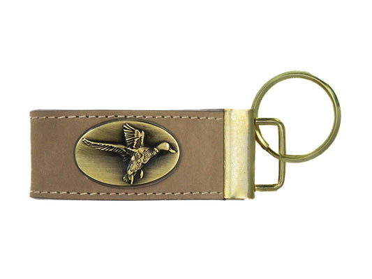 Duck Leather Keychain