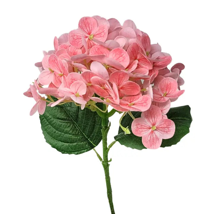 Fresh Touch Hydrangea Stem 18” - Medium Pink