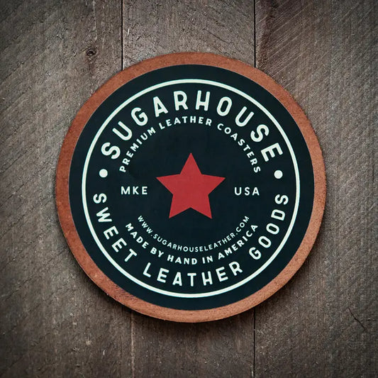 Tennessee TriStar Leather Coaster