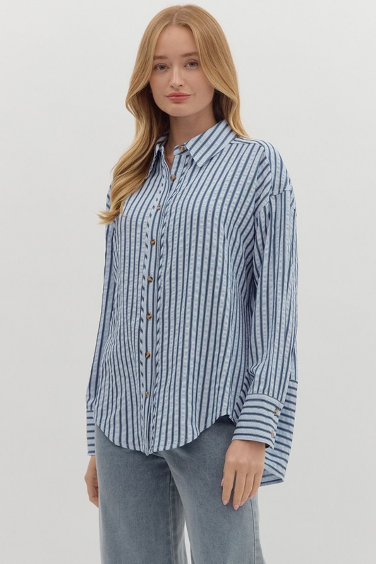 Nautical Stripe Blouse
