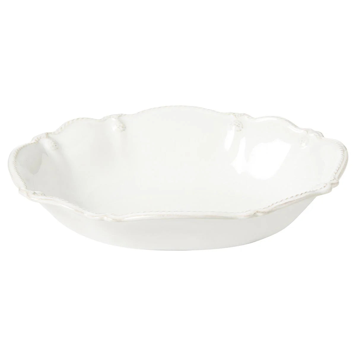 Berry & Thread 10" Oval Serving Dish - Whitewash