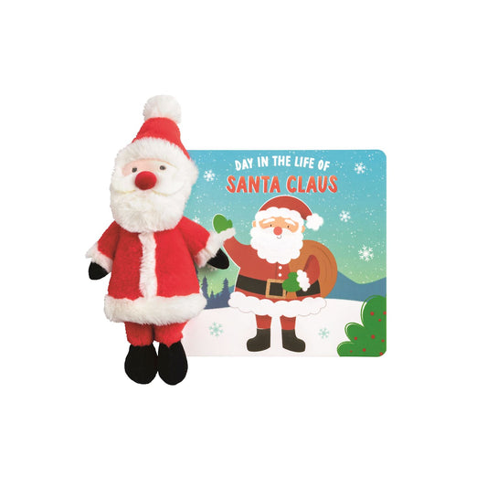 Santa Book With Plush