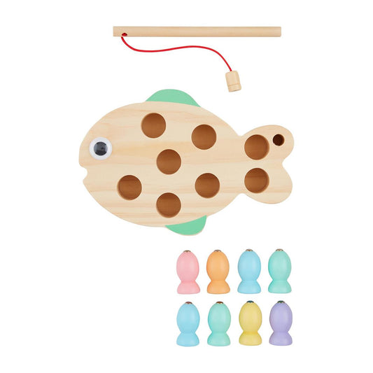 Magnetic Wooden Fishing Toy