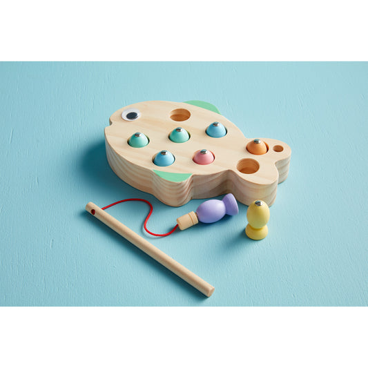 Magnetic Wooden Fishing Toy