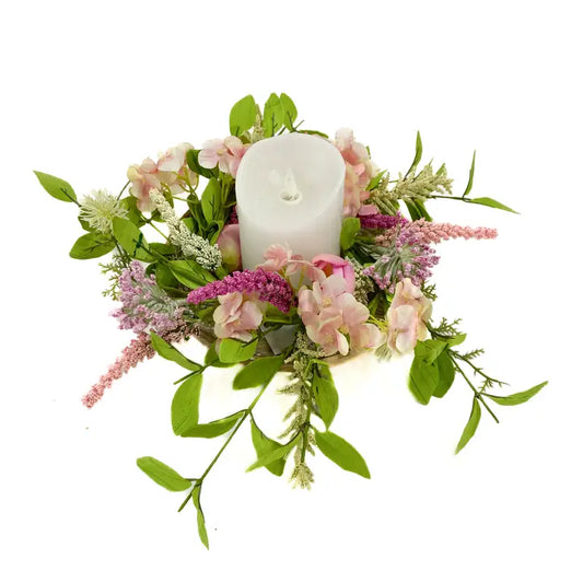 Cotton Candy 4.5in Candle Ring