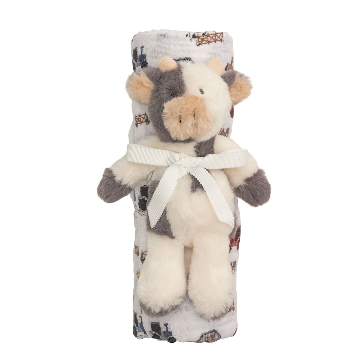 FARM SWADDLE AND RATTLE