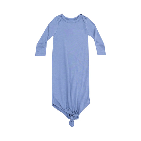 Country Blue Knotted Gown