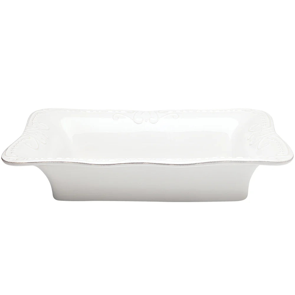 Skyros Isabella Large White Rectangle Baker  1318
