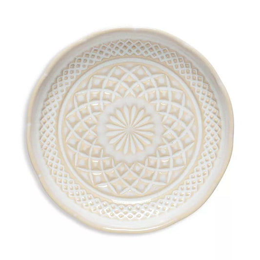 Costa Nova Cristal White Appetizer Plate