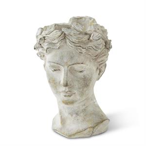 Cement Garden Goddess Planter