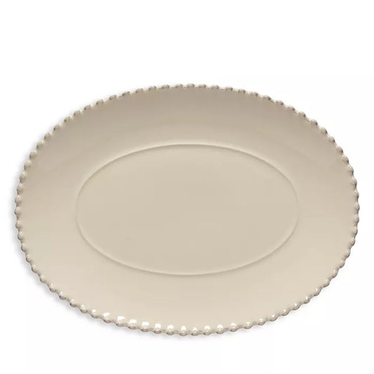 Costa Nova Pearl Cream Oval Platter
