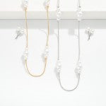 Snake Chain Necklace Silver