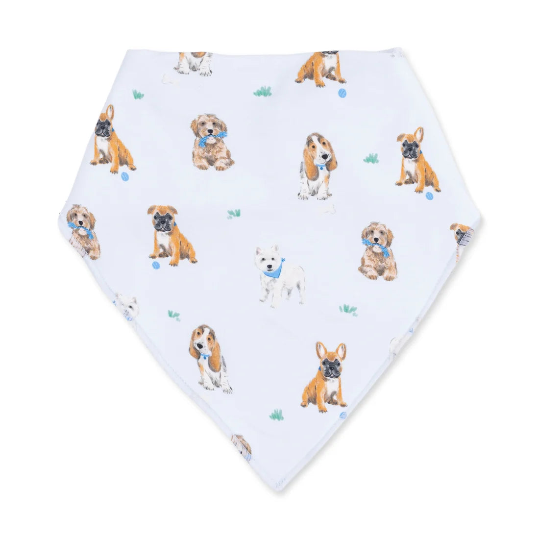 Bestie Dogs Blue Bandana Bib