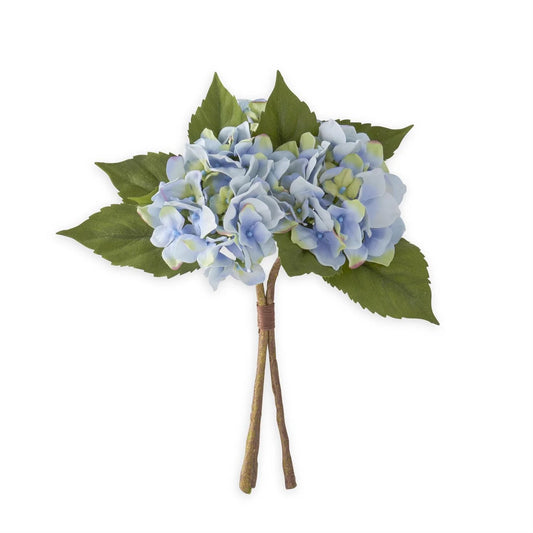 13 in. Blue Real Touch Hydrangea Bundle